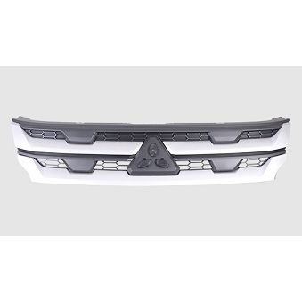 MITSUBISHI OUTLANDER SPORT (5 SEATER) GRILLE BLACK W/SILVER MLDG OEM#7450B399 2020-2025 PL#MI1200279