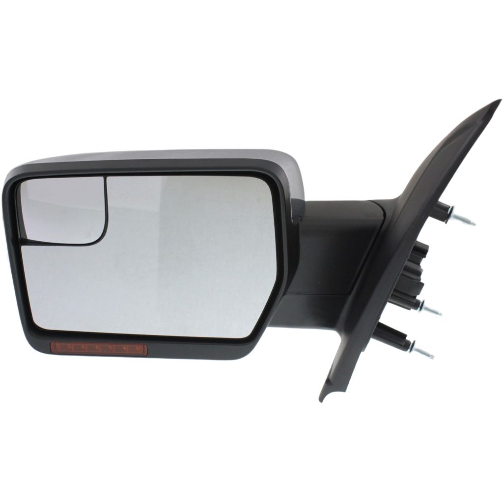 FORD TRUCKS & VANS FORD/PU (F150)(EXC SVT RAPTOR) DOOR MIRROR LEFT (Driver Side) PWR/HTD/SIGNAL/MEMORY(CHR)(W/REFL)(SINGLE ARM)(W/SPOT)(WO/DIM OEM#BL3Z17683GA-PFM 2011-2014 PL#FO1320406