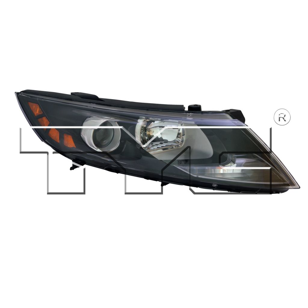 KIA OPTIMA HEAD LAMP ASSEMBLY RIGHT (Passenger Side) ( HALOGEN)(USA) **CAPA** OEM#921024C000 2012-2013 PL#KI2503157C
