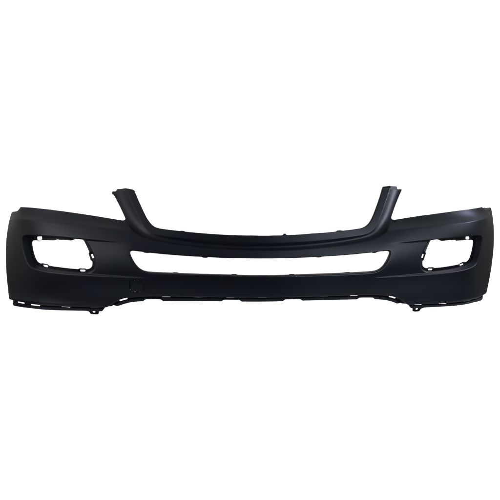 MERCEDES-BENZ ML-CLASS (164) (EXC 450 HYBRID) FRONT BUMPER COVER PRIMED (WO/WASHERS)(WO/SENSOR)(ML320/350/500)(WO/AMG SPORT) OEM#1648850625 2006-2008 PL#MB1000229