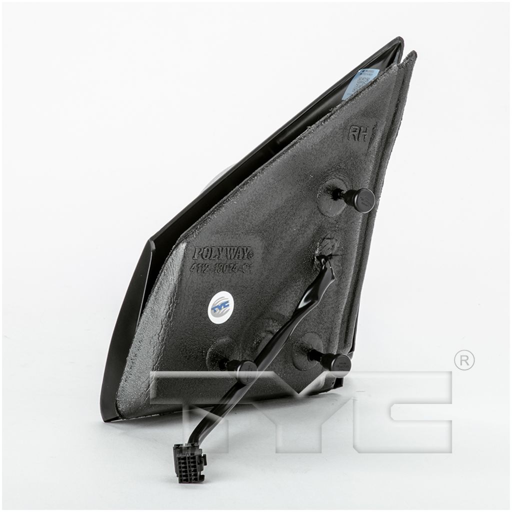 DODGE TRUCKS & VANS DURANGO DOOR MIRROR RIGHT (Passenger Side) PWR/NON-HTD (NON-FOLD)(W/O Memory) OEM#55077398AI 2004-2009 PL#CH1321241