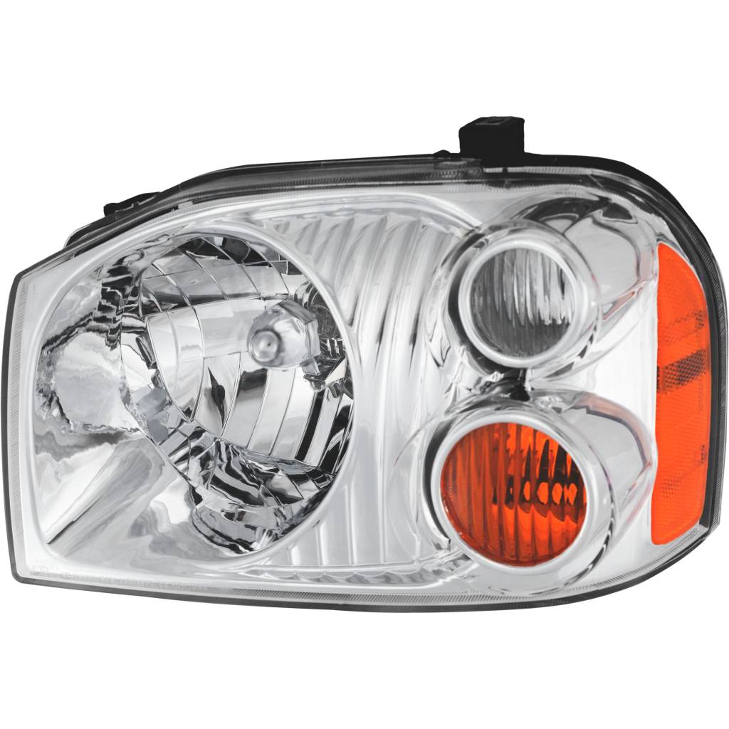 NISSAN FRONTIER HEAD LAMP ASSY LEFT (Driver Side) (BASE/XE)(W/ALUMINZED BEZEL) OEM#260608Z325 2001-2004 PL#NI2502130