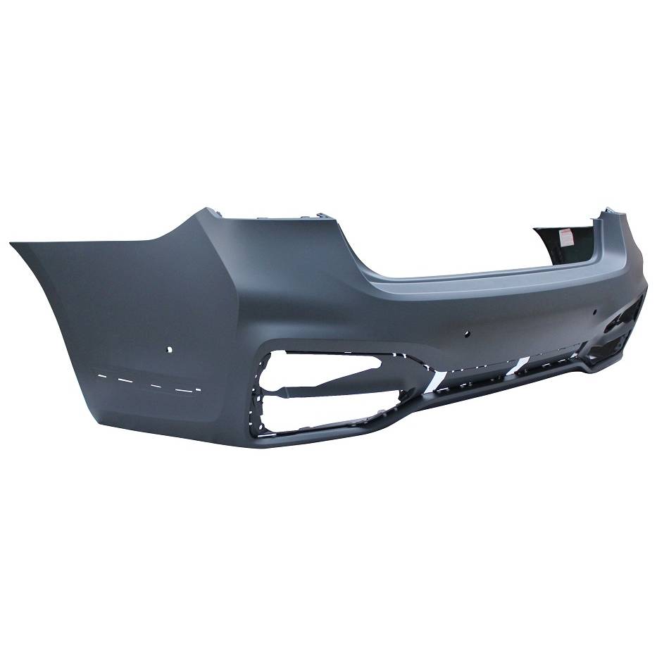 BMW BMW 7 SERIES HYBRID (740e/745e) REAR BUMPER COVER PRIMED (W/M PKG) OEM#51128745839 2020-2022 PL#BM1100445