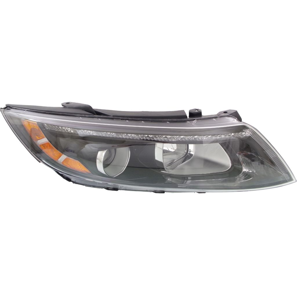 KIA OPTIMA HEAD LAMP ASSY RIGHT (Passenger Side) ( HALOGEN)(W/ LED) OEM#921024C551 2014-2015 PL#KI2503176