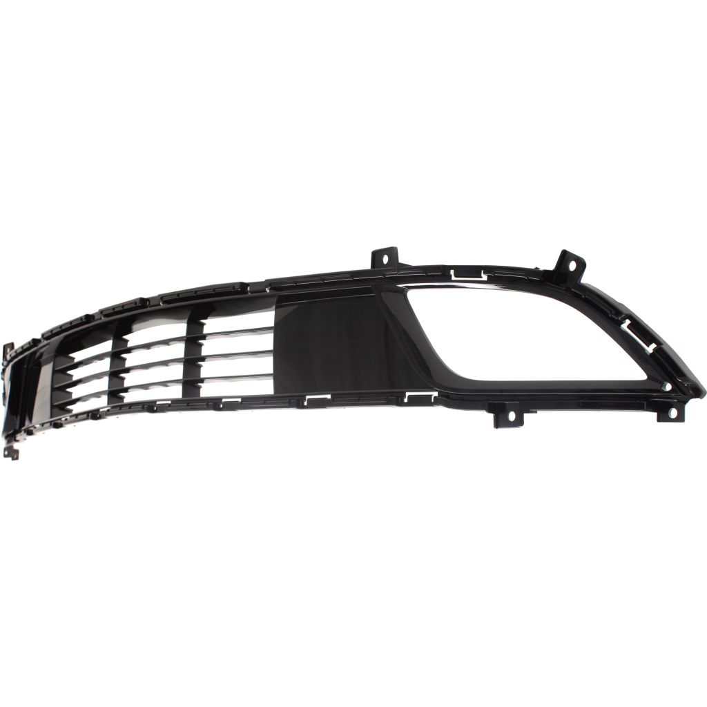 KIA FORTE SEDAN FRONT BUMPER GRILLE BLACK (WO/PRE-COLLISION)**CAPA** OEM#86522B0010 2017-2018 PL#KI1036134C