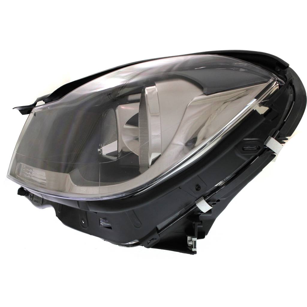 MERCEDES-BENZ C-CLASS COUPE (204) HEAD LAMP ASSY LEFT (Driver Side) (HALOGEN)(BLACK BEZEL) OEM#204820995980 2012-2015 PL#MB2502186