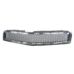 GM TRUCKS & VANS TRAVERSE GRILLE UPPER CHR/BLK **CAPA** OEM#15943196 2009-2012 PL#GM1200615C