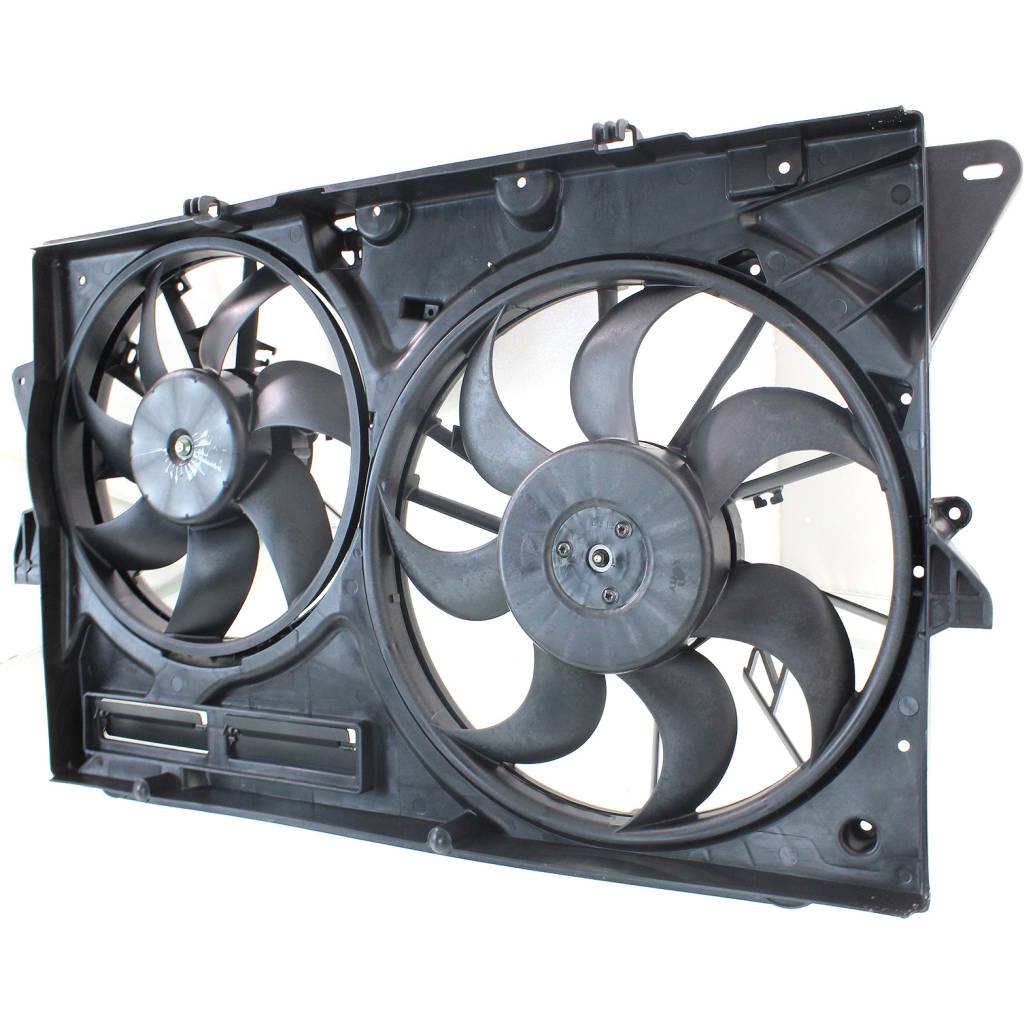 LINCOLN MKS RADIATOR & A/C FAN ASSEMBLY (3.5L TURBO) OEM#DG1Z8C607F- 2013-2016 PL#FO3115210