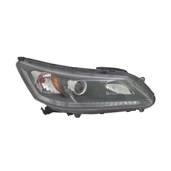 HONDA ACCORD SEDAN HEAD LAMP ASSEMBLY RIGHT (Passenger Side) (4 CYL)(HALOGEN) OEM#33100T2AA01 2013-2015 PL#HO2503151