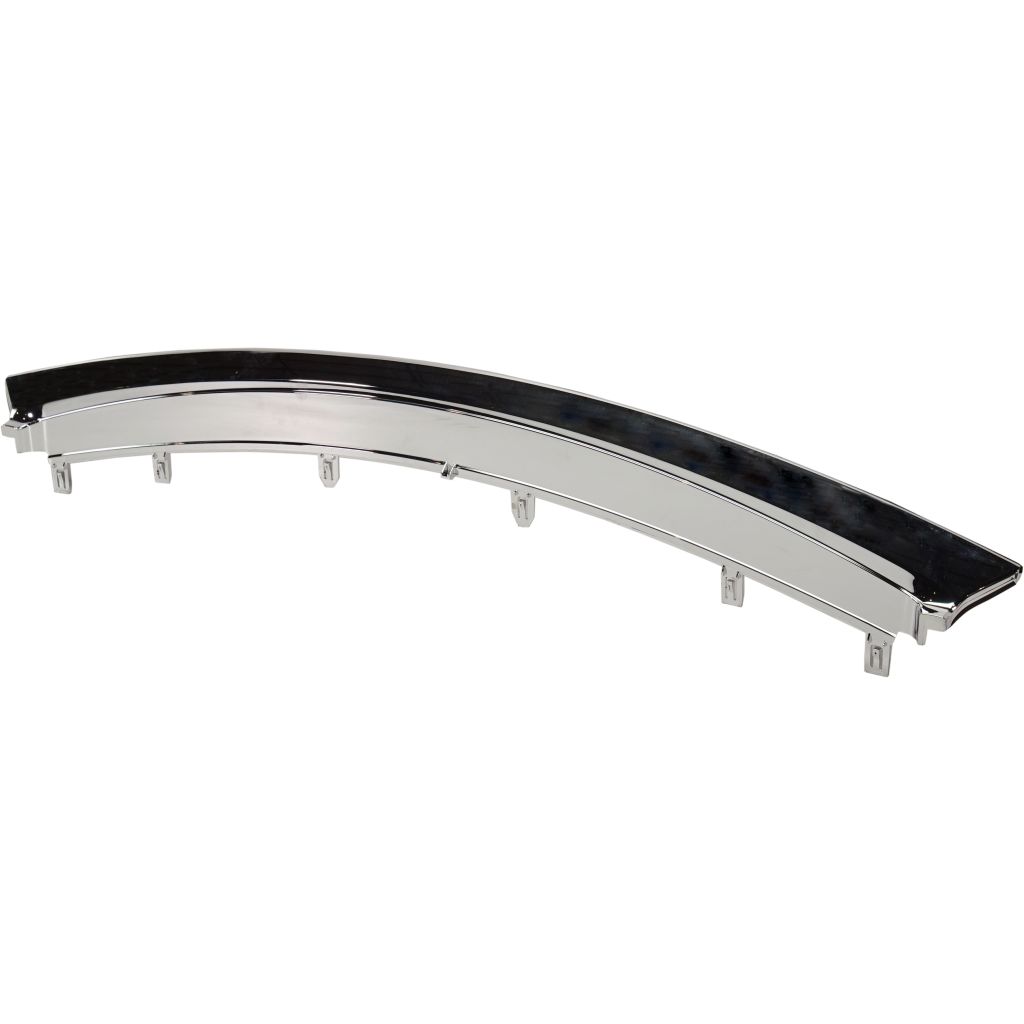 INFINITI QX80 FRONT BUMPER GRILLE MLDG CHROME (WO/COLLISION WARNING) **CAPA** OEM#623855ZA0A 2015-2017 PL#IN1044106C