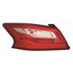 NISSAN(DATSUN) ALTIMA SEDAN TAIL LAMP ASSEMBLY LEFT (Driver Side) (SMOKED LENS)**CAPA** OEM#265559HS1A 2017-2018 PL#NI2804111C