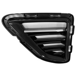 CHEVROLET CAMARO FOG LAMP COVER LEFT (Driver Side) W/SATIN-CHROME MLDG (SS W/HOT WHEEL) OEM#84278553 2017-2018 PL#GM1038211