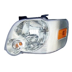 FORD TRUCKS & VANS EXPLORER SPORT TRAC (PICKUP) HEAD LAMP ASSY LEFT (Driver Side) (W/CLEAR LENS)**CAPA** OEM#6L2Z13008BA 2007-2010 PL#FO2502220C