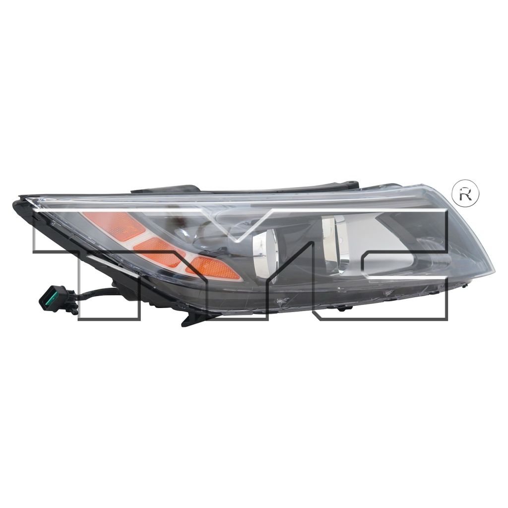 KIA OPTIMA HEAD LAMP ASSY RIGHT (Passenger Side) ( HALOGEN)(WO/LED)(USA) OEM#921024C500 2014-2015 PL#KI2503175