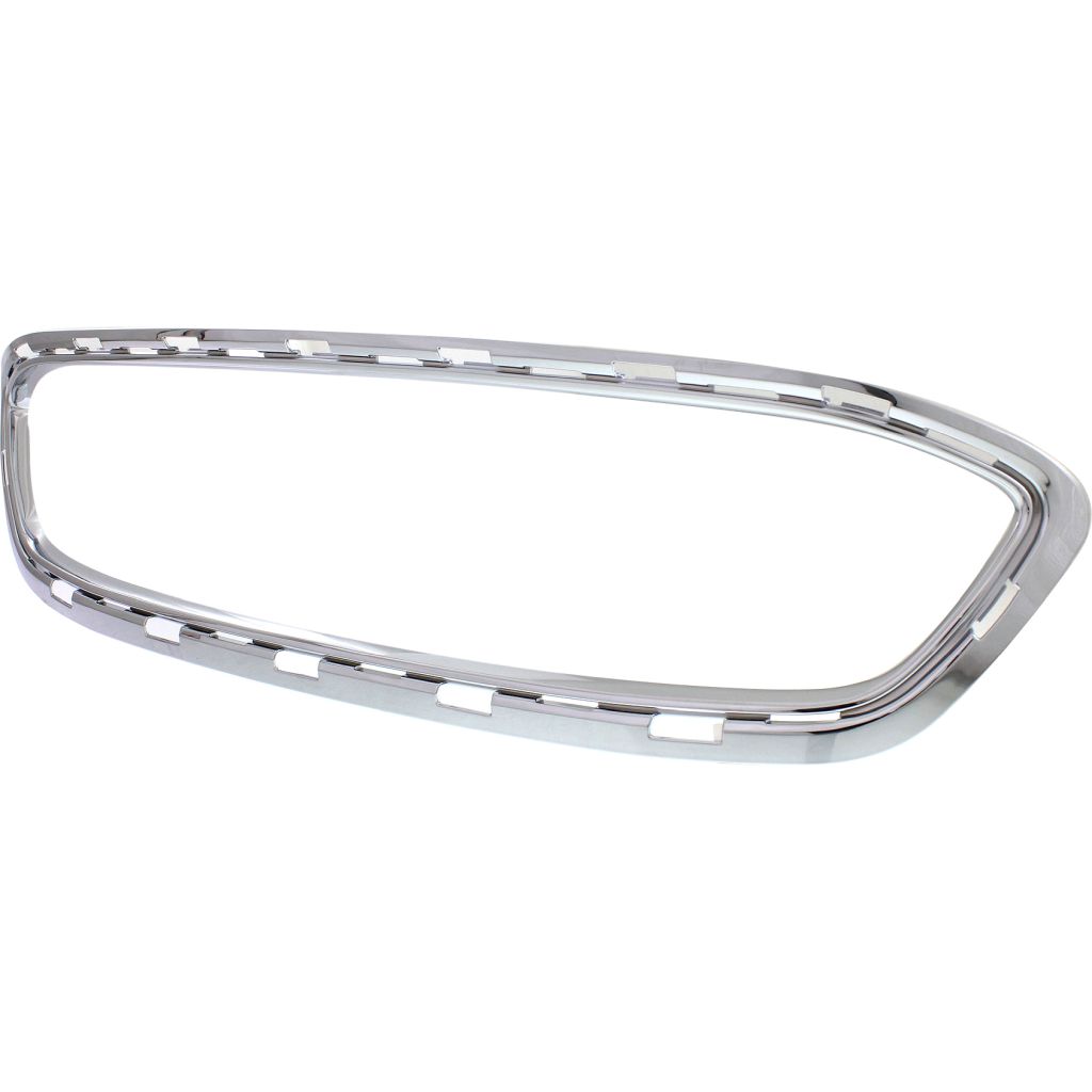 FORD FIESTA/SEDAN FRONT BUMPER GRILLE SURROUND MLDG CHROME **CAPA** OEM#AE8Z8200BA 2011-2013 PL#FO1037102C