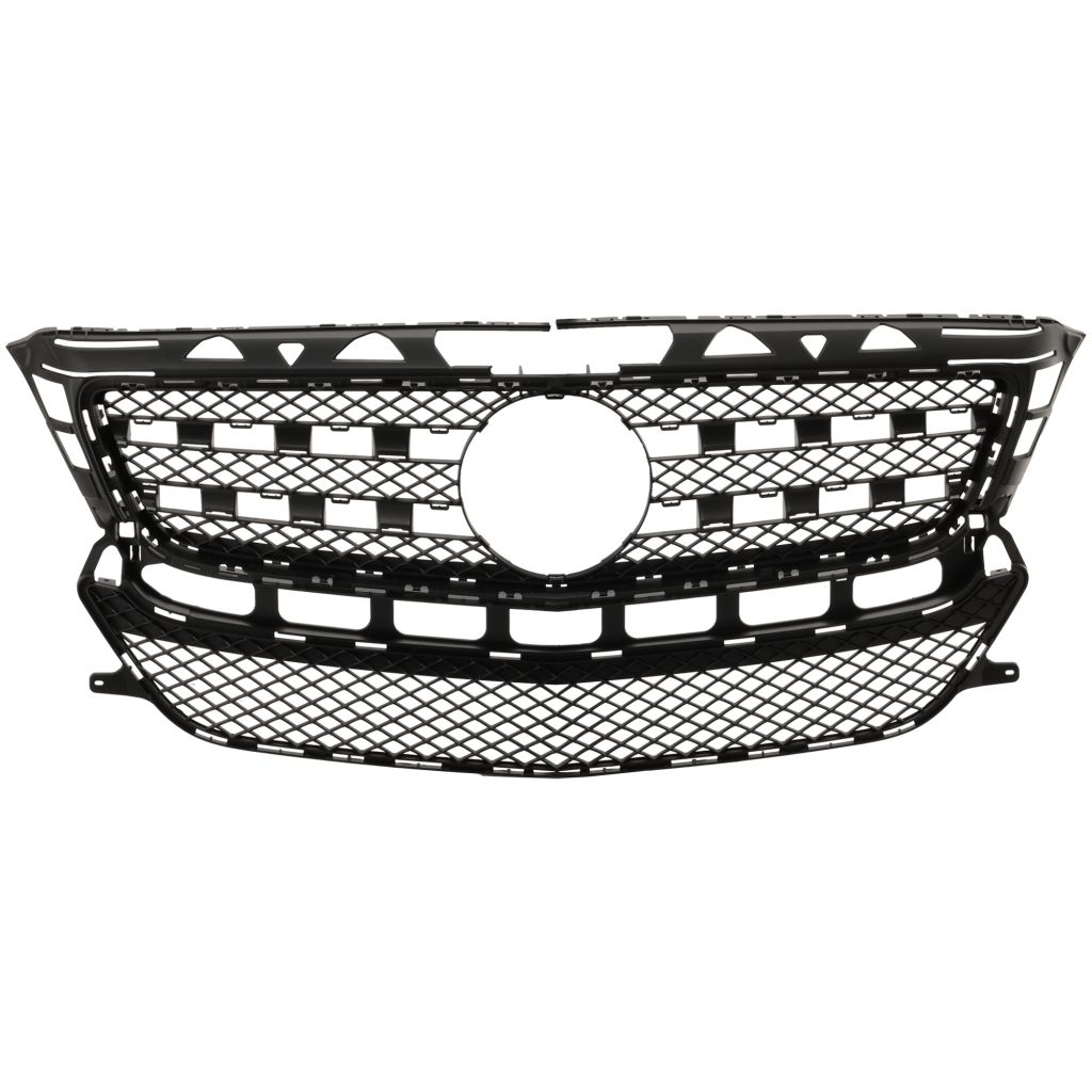 MERCEDES-BENZ CLS-CLASS (4DOORS)(218) GRILLE BLACK (CLS550)(WO/SPORT)(WO/PARKTRONIC) OEM#2188850065 2012-2014 PL#MB1200166