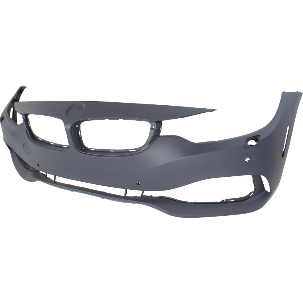 BMW BMW 4 (4DOORS/GRAN COUPE) FRONT BUMPER COVER PRIMED (WO/M SPORT) W/ WASHER W/ PK SENSOR OEM#51117363283 2015-2017 PL#BM1000388