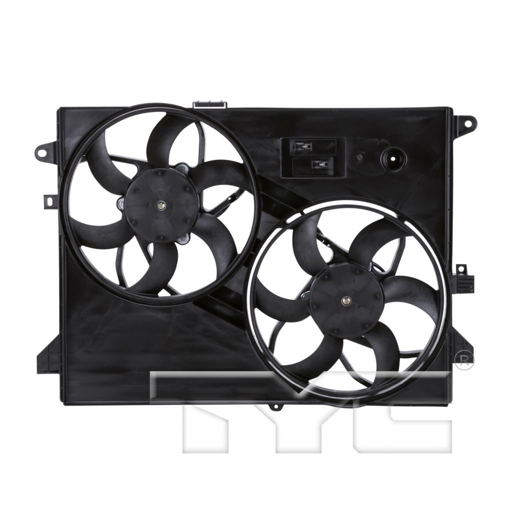 GM TRUCKS & VANS CAPTIVA SPORT RADIATOR & A/C FAN ASSEMBLY 3.0L (DUAL FAN) OEM#89019135-PFM 2012 PL#GM3115218