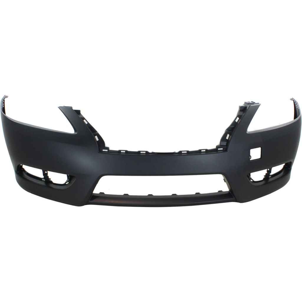 NISSAN(DATSUN) SENTRA FRONT BUMPER COVER PRIMED (EXC SR)**CAPA** OEM#620223SH0J 2013-2015 PL#NI1000289C