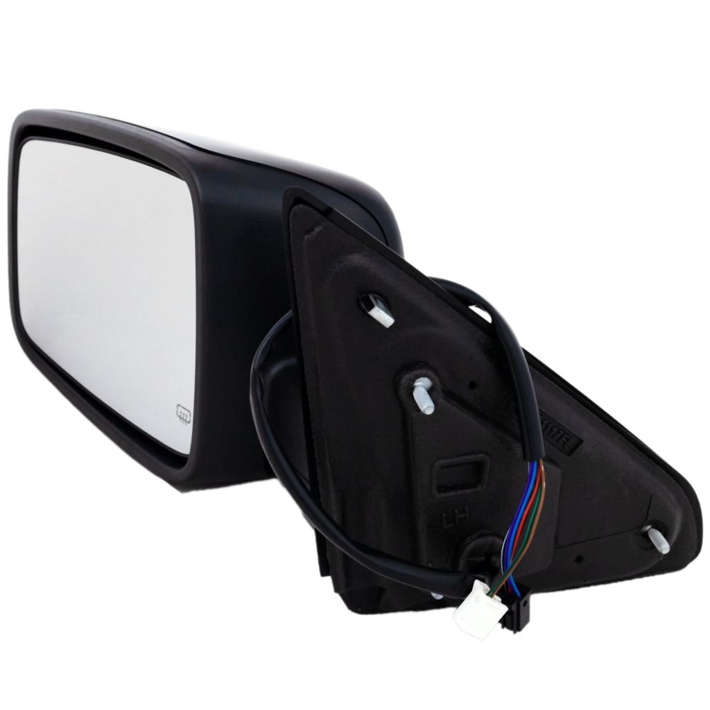 DODGE TRUCKS & VANS DODGE/PU (R1500) DOOR MIRROR LEFT (Driver Side) PWR/HTD/SIGNAL/PUDDL (WO/TOW)(WO/DIMMING)(BLACK) OEM#1QL211XRAF 2010-2012 PL#CH1320346