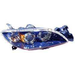 MAZDA MAZDA3 HEAD LAMP UNIT RIGHT (Passenger Side) (SD)(HALOGEN)**CAPA** OEM#BN8P510K0D 2004-2009 PL#MA2519108C