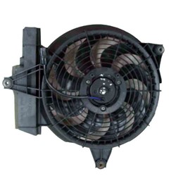 HYUNDAI SANTA FE A/C FAN ASSEMBLY (2.4L & 2.7L) OEM#9773026150-PFM 2001-2006 PL#HY3113109