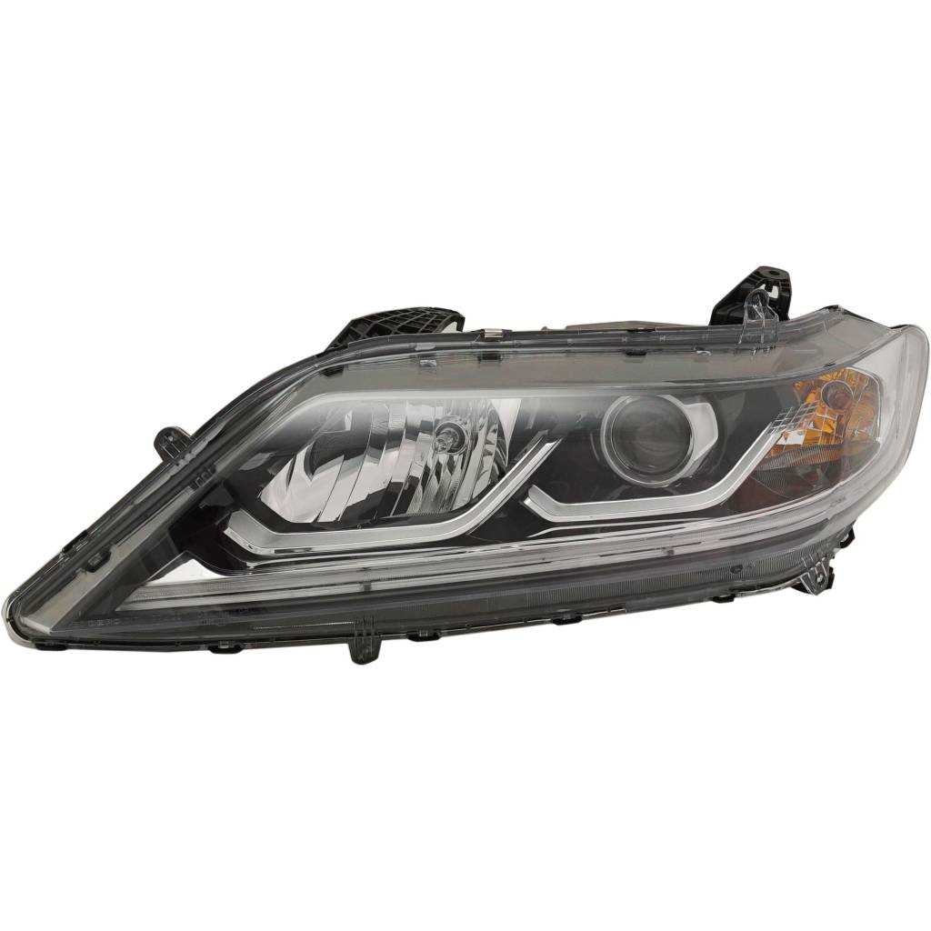 HONDA ACCORD COUPE HEAD LAMP ASSY LEFT (Driver Side) (HALOGEN)(LX-S) OEM#33150T3LA21 2016-2017 PL#HO2502179