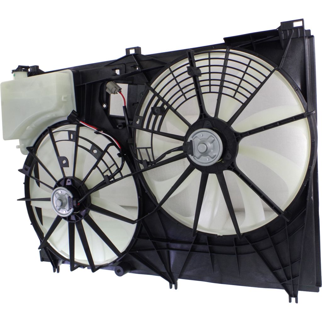 TOYOTA HIGHLANDER RADIATOR & A/C FAN ASSEMBLY (2.7L)(3.5L WO/TOW) (W/MODULE) OEM#167110P230-PFM 2014-2019 PL#TO3115195