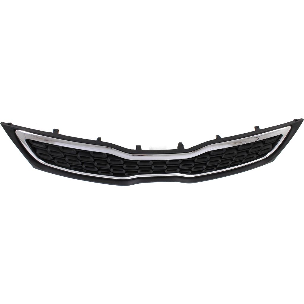 KIA RIO SEDAN GRILLE CHR/BLK OEM#863501W010 2012-2015 PL#KI1200151