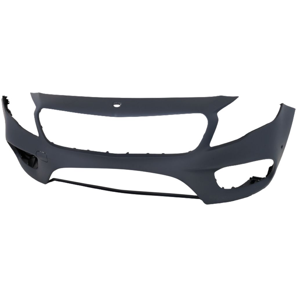 MERCEDES-BENZ GLA-CLASS FRONT BUMPER COVER PRIMED (GLA250 W/AMG)(W/SENSOR)(W/CAMERA) OEM#15688098019999 2018-2020 PL#MB1000581