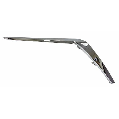 NISSAN(DATSUN) KICKS FRONT BUMPER MLDG RIGHT (Passenger Side) CHROME **CAPA** OEM#620745R00A 2021-2024 PL#NI1047111C