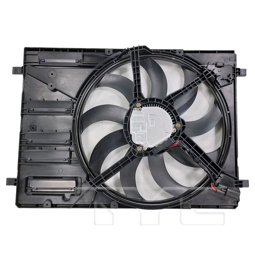 FORD TRUCKS & VANS BRONCO SPORT (1.5/2.0L) RADIATOR & A/C FAN ASSY 1.5L/2.0L (SINGLE FAN) OEM#LX6Z8C607D 2021-2025 PL#FO3115237