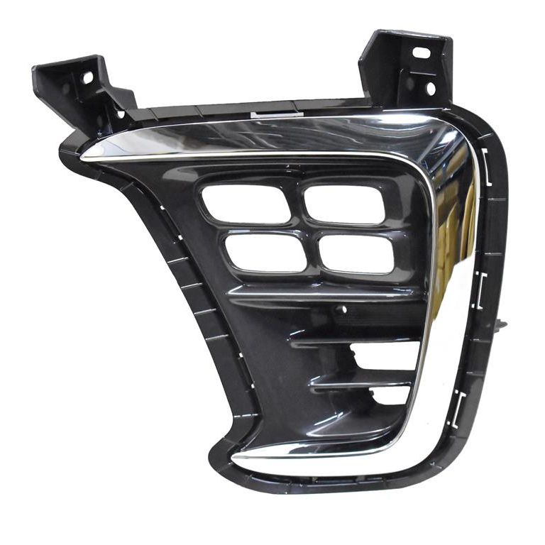 KIA SORENTO FOG LAMP COVER LEFT (Driver Side) CHROME/BLACK (SX/SX LIMITED)(W/LED FOG) OEM#86525C6810 2019-2020 PL#KI1038150