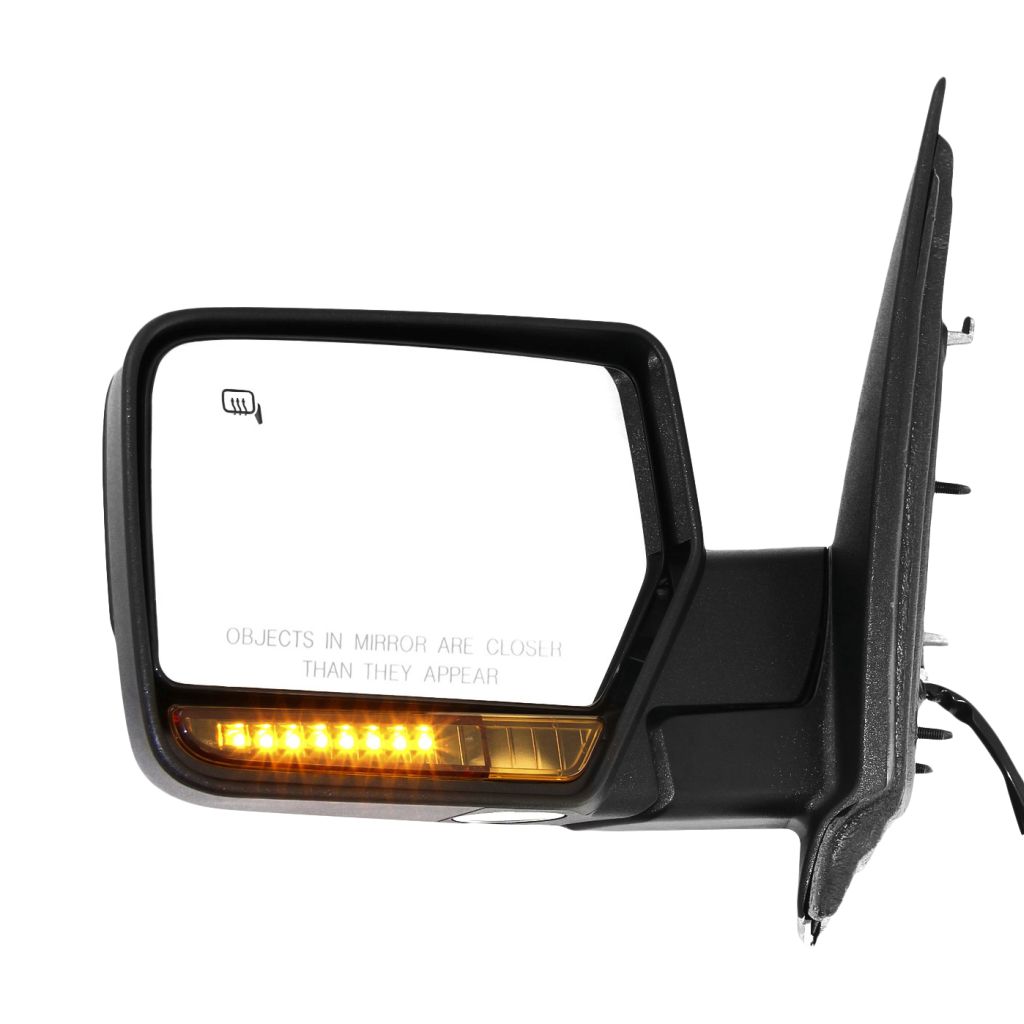 FORD TRUCKS & VANS EXPEDITION DOOR MIRROR LEFT (Driver Side) PWR/HTD/SIGNAL/PUDDL/MEMORY (WO/DIMMING)(PWR-FOLD)(PTM) OEM#BL1Z17683CAPTM-PFM 2011 PL#FO1320393