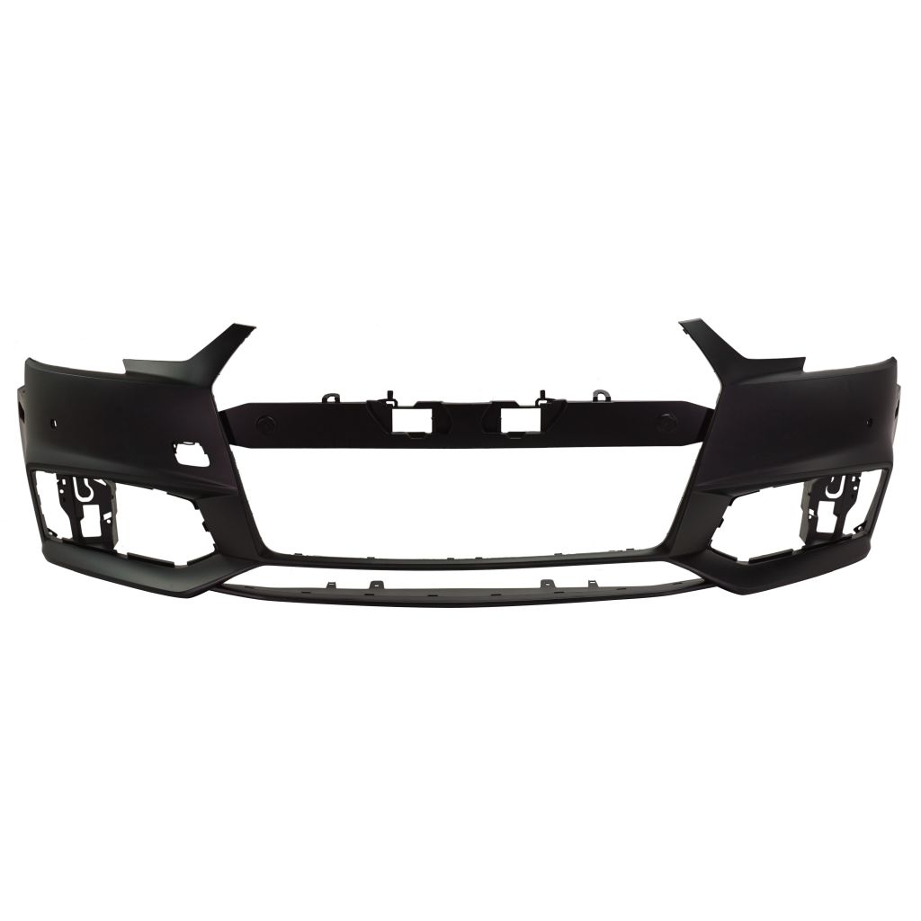 AUDI S4 SEDAN FRONT BUMPER COVER PRIMED (WO/WASHER)(W/PK SENSOR)(WO/AUTO PARK) OEM#8W0807065SGRU 2017-2019 PL#AU1000276