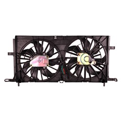 BUICK TERRAZA RADIATOR & A/C FAN ASSY (3.5L)(W/REAR A/C)(DUAL FAN) OEM#15875026-PFM 2005-2006 PL#GM3115194