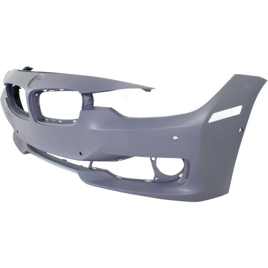 BMW BMW 3 (WAGON) FRONT BUMPER COVER PRIMED (WO/LWR MLDG)WO/WASH W/ PK SNSR WO/PK ASSIT W/ CAMERA(EXC M SPORT) OEM#51117293014 2014-2015 PL#BM1000264
