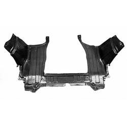 HONDA FIT FRONT SPLASH SHIELD (ENG UNDER CVR) **CAPA** OEM#74111TK6A00 2009-2014 PL#HO1228125C