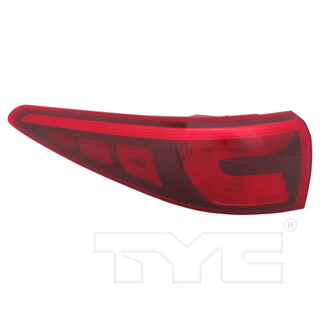 KIA SPORTAGE TAIL LAMP ASSEMBLY OUTER LEFT (Driver Side) (BULB WO/SPORT PKG)**CAPA** OEM#92401D9020 2017-2019 PL#KI2804132C
