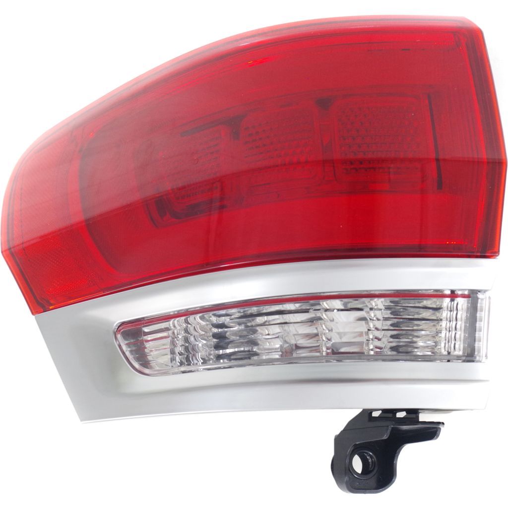 JEEPVEHICLE GRAND CHEROKEE / GRAND CHEROKEE WK TAIL LAMP ASSY LEFT (Driver Side) PLATINUM INSERT **CAPA** OEM#68236135AE 2014-2021 PL#CH2804111C