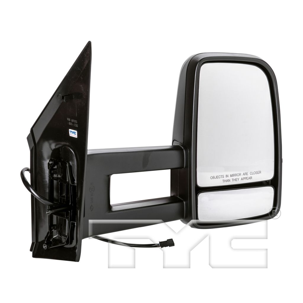 MERCEDES-BENZ SPRINTER DOOR MIRROR RIGHT (Passenger Side) PWR/HTD/SIGNAL (EXTENDED TYPE) OEM#68139612AA-PFM 2010-2013 PL#CH1321369