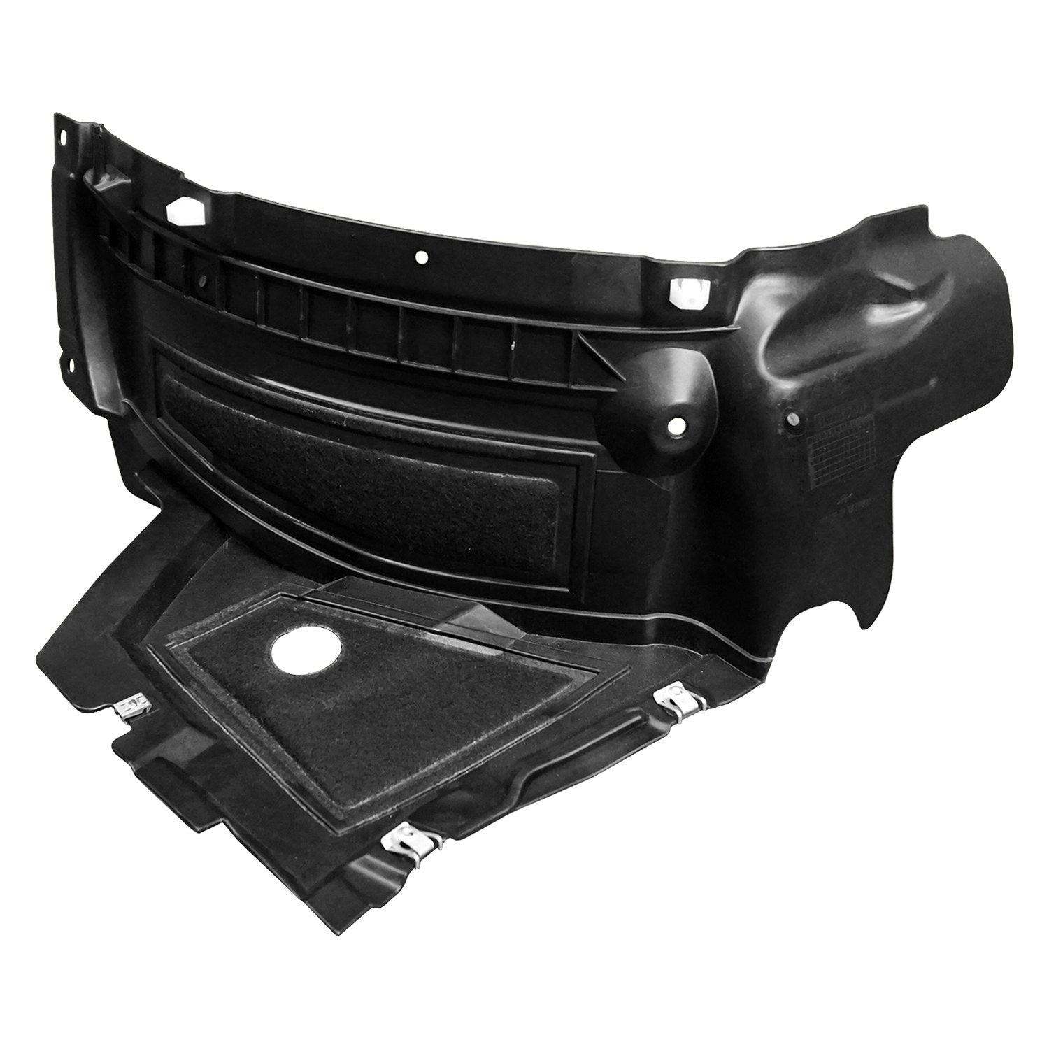 AUDI S6 SEDAN FRONT FENDER LINER RIGHT (Passenger Side) (FRONT LOWER SLECTION) **CAPA** OEM#4G0853888C 2013-2015 PL#AU1243100C