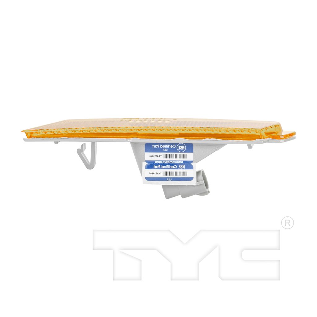 CHEVROLET CAMARO CONV S/MARKER LAMP ASSY LEFT (Driver Side) (AMBER)(SIDE OF BMP)**CAPA** OEM#92246245 2011-2015 PL#GM2550197C