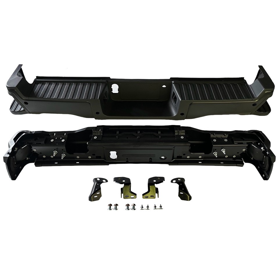 FORD TRUCKS & VANS FORD/PU F250/350/450 (SUPER DUTY) REAR STEP BMP ASSY BLACK (W/SENSOR) OEM#PC3Z17810MAPTM-PFM 2023-2025 PL#FO1103304