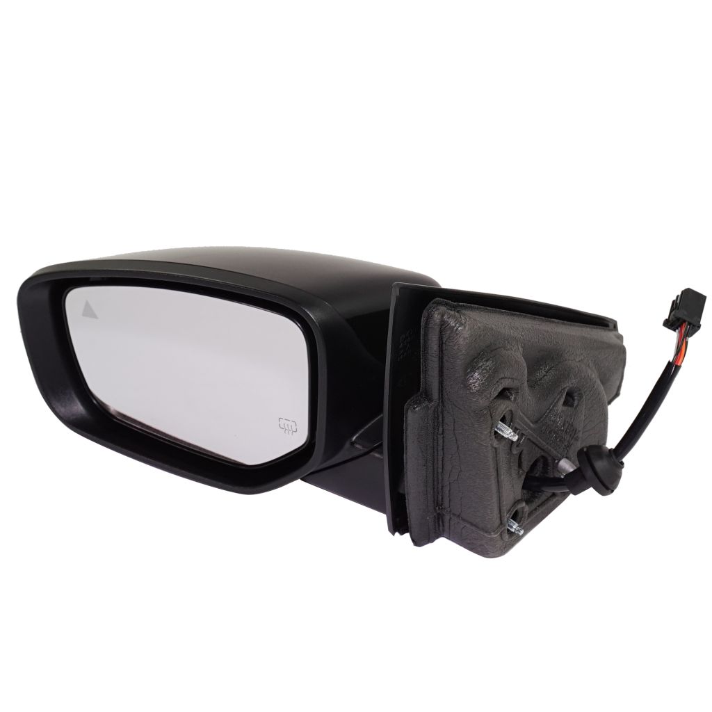 DODGE DART DOOR MIRROR LEFT (Driver Side) PWR/HTD/SIGNAL/PUDDL (W/BSD)(PTM) OEM#6AC771X8AA 2016 PL#CH1320470