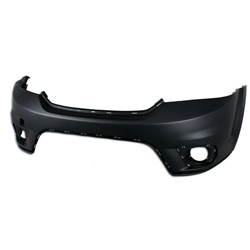 DODGE JOURNEY FRONT BUMPER UPPER COVER PRIMED (2 PC)(EXC CROSSROAD)(WO/WASHER)**CAPA** OEM#5YB55TZZAB (P) 2011-2019 PL#CH1000A06C