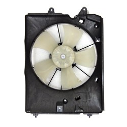 ACURA MDX RADIATOR FAN ASSEMBLY LEFT (Driver Side) (PLASTIC SHROUD) OEM#19015RYEA01-PFM 2007-2013 PL#AC3115119