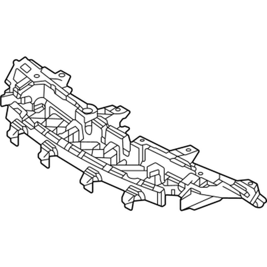LEXUS RX 350h/500h GRILLE UPPER SUPPORT BRACKET (N.A. BUILT) OEM#531140E040 2023-2025 PL#LX1223100