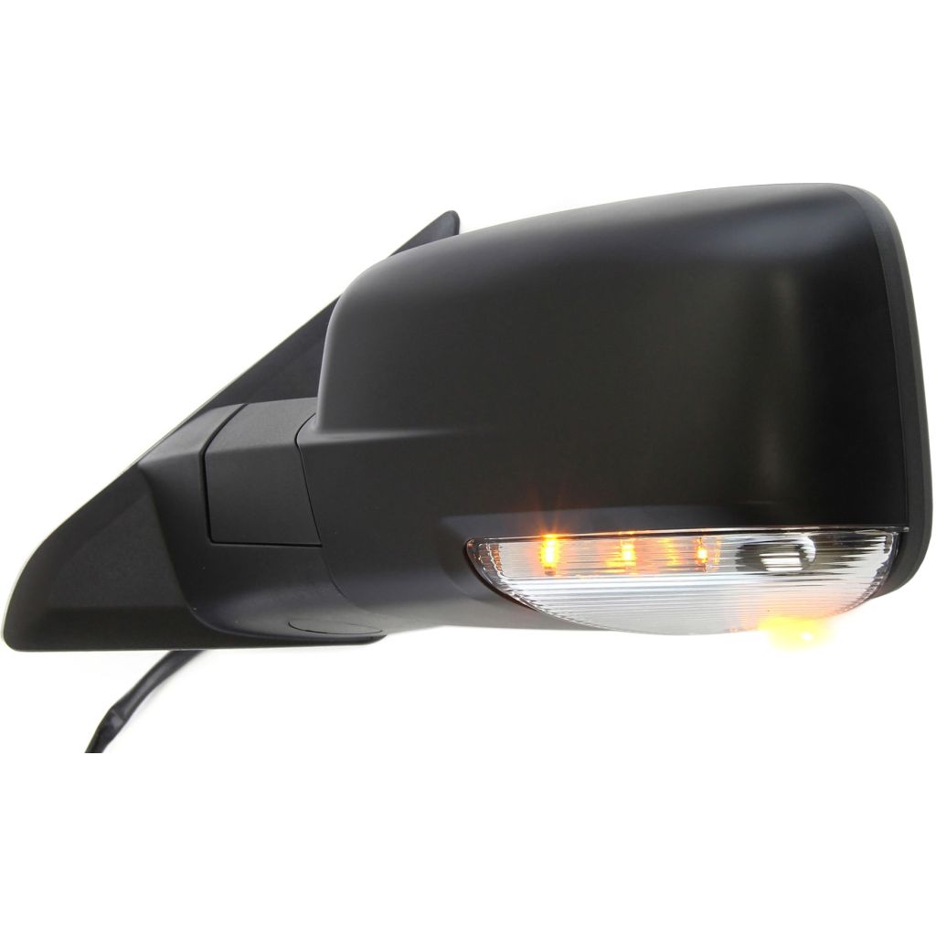 DODGE TRUCKS & VANS DODGE/PU (R1500)( CLASSIC) DOOR MIRROR LEFT (Driver Side) PWR/HTD/SIGNAL/PUDDL (WO/TOW)(WO/DIMMING)(TEX) OEM#68096197AH-PFM 2013 PL#CH1320355