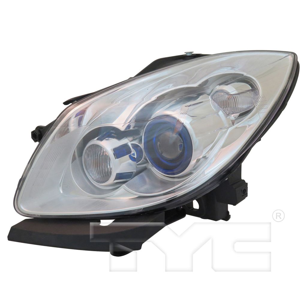 BUICK ENCLAVE HEAD LAMP ASSY LEFT (Driver Side) (HID)(WO/AUTO ADJUST)**CAPA** OEM#22777955 2008-2012 PL#GM2502311C